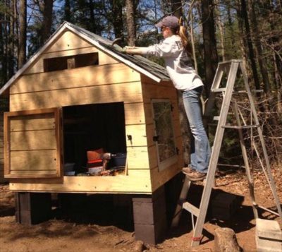 30 Pallet Chicken Coop Inhabit Zone