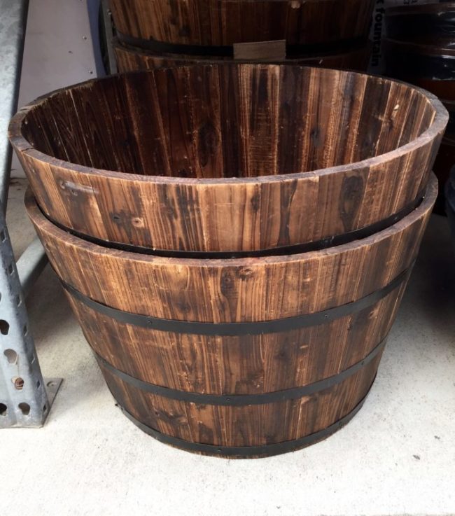 Madly Whimsical Wine Barrel Planter Ideas Inhabit Zone